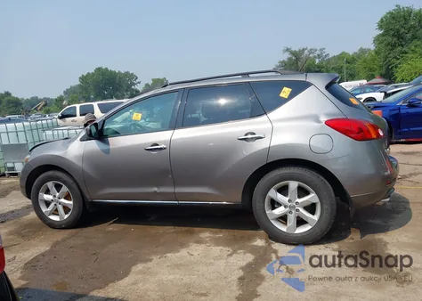 2009 Nissan Murano Sl z USA, uszkodzony, nr VIN JN8AZ18U39W028655